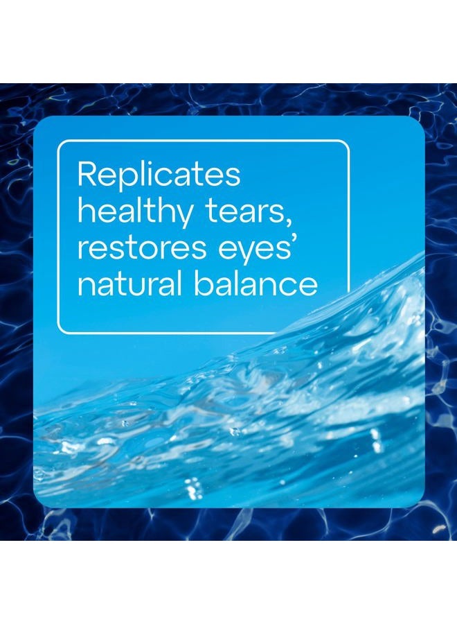 TheraTears Dry Eye Therapy Eye Drops for Dry Eyes, Preservative Free, 30 Vials, 2 Pack - Image 4